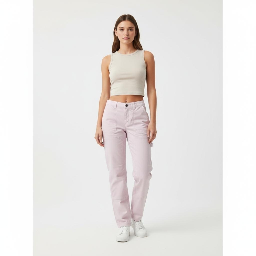 Stio Lavender Fog Rivet Twill Carpenter Pants Size 0
